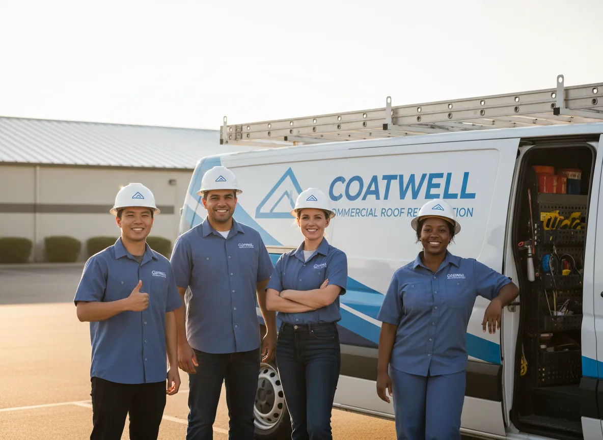 Commercial roof coating company in Harrington, DE